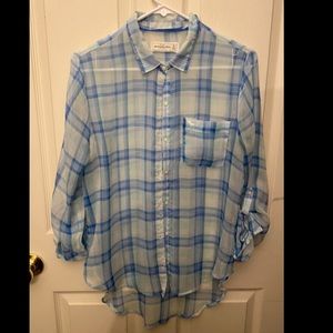 Women’s Abercrombie Plaid Button Up